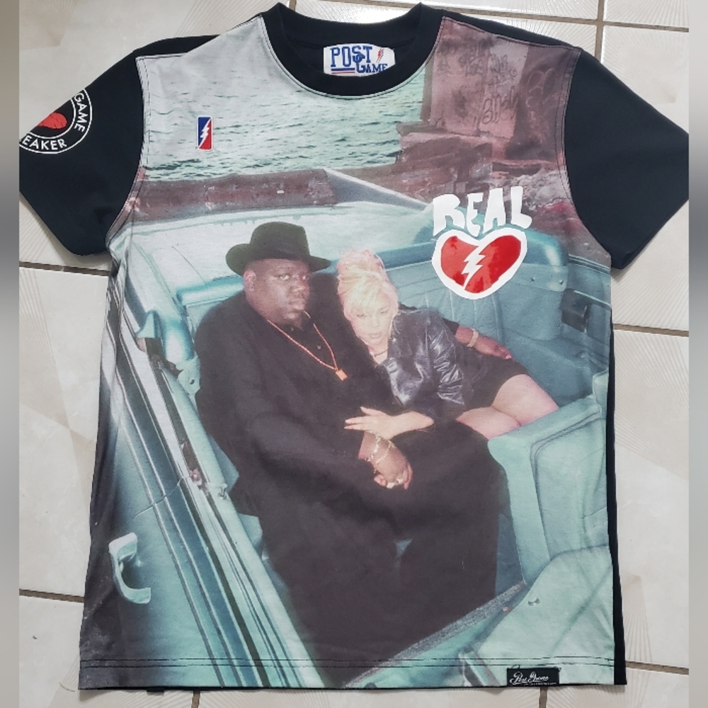Vintage Biggie And Faith Post Game Tee